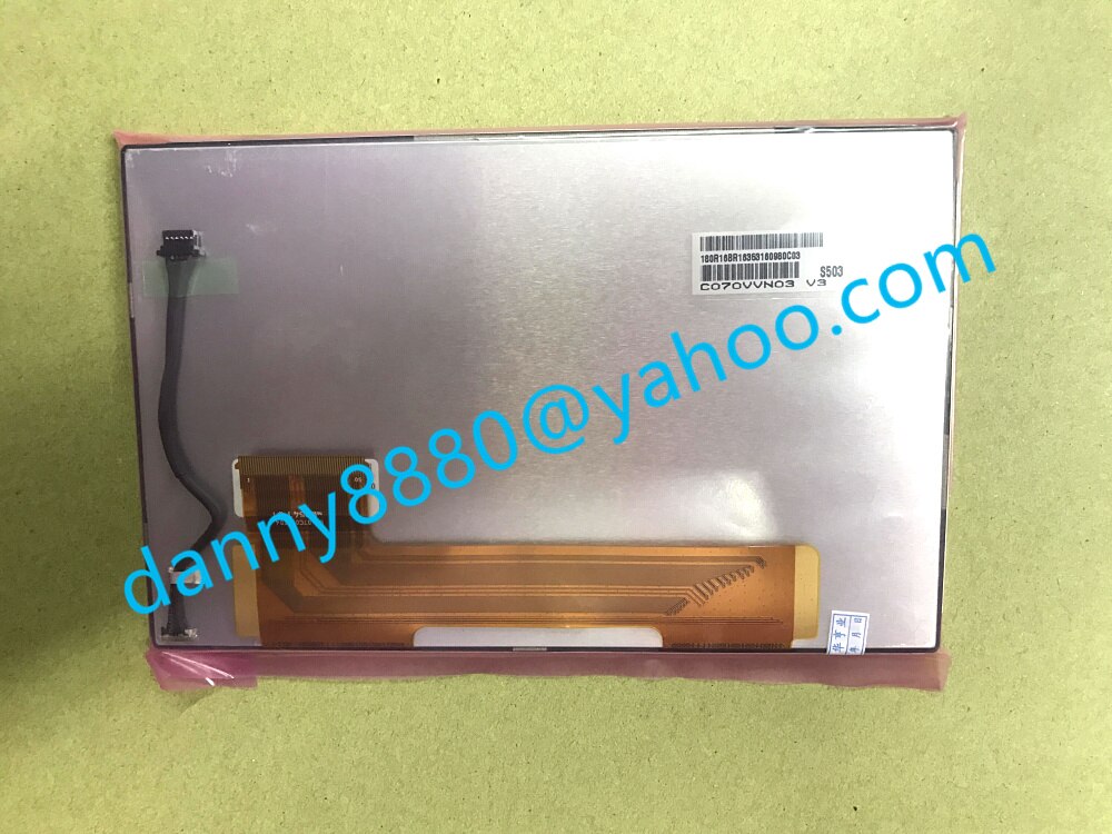  A +  7 ġ 800*480 LCD ÷ ȭ, AUO ڵ GPS ׺̼ ý C070VVN03 c070vn03.0 C070VVN03 V3